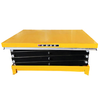Mesa Elevadora Hidráulica UNW de 2000 kg, con Alimentación CA/CC, Operación Remota, Elevación de 15 Minutos para Levantar Objetos Pesados