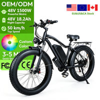 Eride Pro Ss 3.0 自行车 26Ah 48V 电动自行车 1500W 高速无刷廉价电动自行车 55km/h 电动自行车
