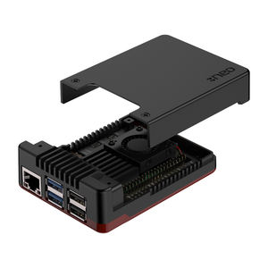 Raspberry Pi 5 Argon <span class=keywords><strong>NEO</strong></span> 5 boîtier en aluminium intégré 30mm PWN ventilateur passif ailettes de refroidissement é<span class=keywords><strong>vent</strong></span> d'échappement pour RPI 5 Pi5 BRED coque - Product Image 4