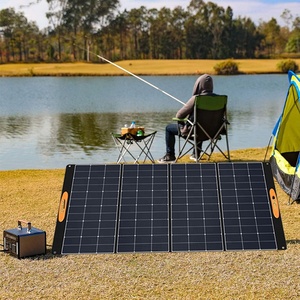 แผงโซลาร์เซลล์ Glory Solar 400W ประสิทธิภาพสูง พับได้ พร้อมกระเป๋าโพลีเอสเตอร์ 900D สำหรับใช้ในฟาร์ม ยานพาหนะ รถยนต์ บ้าน/สำนักงาน - Product Image 1