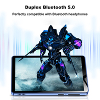 Lecteur MP4 M9 avec écran tactile IPS de 4,0 pouces, WiFi, haut-parleur, mémoire intégrée de 16 Go, carte TF jusqu'à 256 Go, lecteur MP3 HiFi sans perte