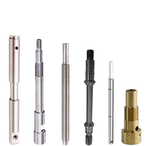 Axe de moteur en acier inoxydable, usinage CNC, pièces de précision pour équipement industriel - Product Image 3