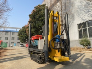 <span class=keywords><strong>Hongrun</strong></span> độ sâu tối đa 100m DIESEL nhiên liệu thủy lực Crawler Loại lỗ khoan giếng khoan nước máy khoan - Product Image 4