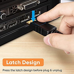 Xput Video hiển thị cổng DP dp Nam để <span class=keywords><strong>VGA</strong></span> nam cáp Adapter chuyển đổi 1.8m 6FT - Product Image 3