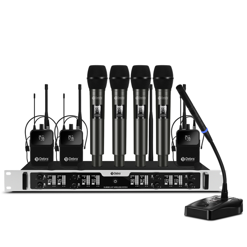 Debra 4 Channel UHF Wireless Dynamic