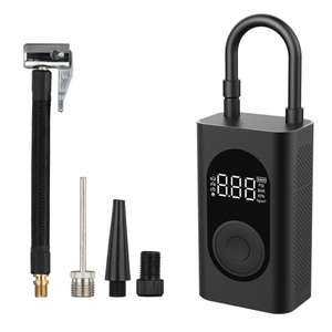 Compresseur d'air gonfleur de pneus automatique Portable LCD gonfleur de pneus numérique avec manomètre - Product Image 1