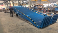 10t Portable quai de chargement rampe plate-forme Mobile pont d'embarquement en gros électrique hydraulique plate-forme de levage chargement de conteneurs