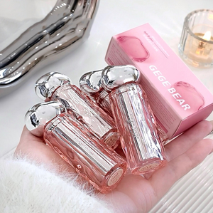 Nueva moda regalo de Navidad esencia hidratante cristal brillante labio esmalte Gege oso etiquetado espejo <span class=keywords><strong>transparente</strong></span> brillo de labios - Product Image 3