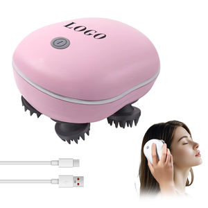 Masseur électrique multifonctionnel pour le cuir chevelu, gratte-tête, masseur de tête à pétrissage intelligent avec lumière rouge - Product Image 1