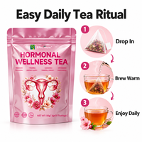 Tisane aux herbes de mère-élue, framboise et angélique chinoise pour le bien-être quotidien des femmes, équilibre hormonal, sachets de thé, vente en gros OEM ODM en usine