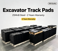 Pièces de train de roulement d'excavatrice : Patins de chenilles en acier pour CAT 312 308CR, Sany, Volvo, Doosan – Pièces de rechange pour excavatrices