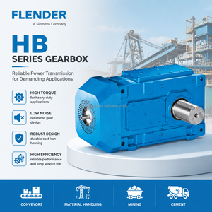 Unidad Helicoidal Cónica de 4 Etapas Flenders Serie H/B B4SH12 de Ultra Alto Torque para Operaciones Pesadas a Baja Velocidad - Product Image 1