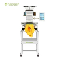 Promaker single head 12/15 aghi computerizzati tshirt scarpe logo macchina da ricamo per i prezzi