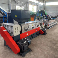Machine de granulation et de recyclage de plastique à double étage avec refroidissement par eau JinPeng PP PE HDPE LDPE LLDPE ABS