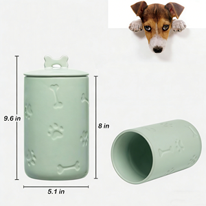 Urne funéraire en céramique étanche à l'humidité avec motif dentelé, personnalisable avec logo, pour cendres de crémation, étanche - Product Image 2