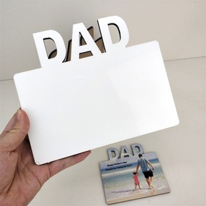 Vente en gros de <span class=keywords><strong>cadre</strong></span> de sublimation de haute qualité pour <span class=keywords><strong>papa</strong></span> <span class=keywords><strong>cadre</strong></span> vierge en MDF pour sublimation cadeau de noël logo photo <span class=keywords><strong>personnalisé</strong></span> - Product Image 5