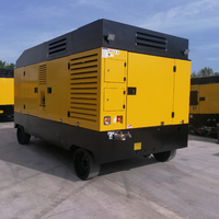 Chine 500 Cfm 13 Bar 140kw Diesel Powered Mining Compresseur d'air à vis portable utilisé pour Jack Hammer