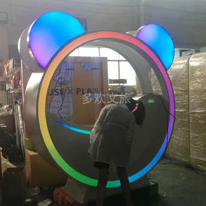 Interaktif dinamik spor bisiklet çeşme açık eğlence su eğlence programı dayanıklı Metal malzeme - Product Image 4