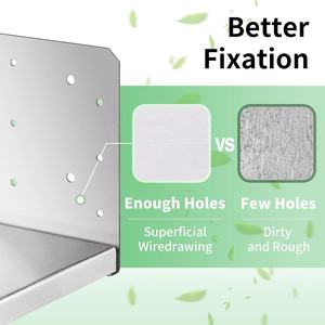 لوحة أرضية مرساة OEM دعم قابل للتعديل للزينة من الصلب الذي لا يصدأ نقطة وقاعدة عمودية لراقص السفينة - Product Image 4