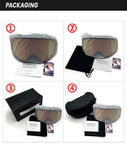 <span class=keywords><strong>Gafas</strong></span> de Esquí Personalizadas, Modernas, Antivaho, Multifuncionales, Duraderas, Seguras, Resistentes al Viento, Fabricantes de <span class=keywords><strong>Gafas</strong></span> de Esquí de Lujo - Product Image 6