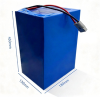 Batterie intelligente 48V pour AGV de manutention, pour l'entretien des voies à basse et haute température, avec 3000 cycles de charge
