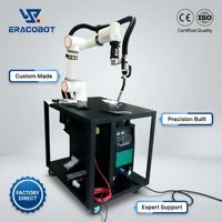 Robot Colaborativo de 6 Ejes y 5 kg con Alcance de 922 mm, HMI de 10.1 Pulgadas, Celda de Soldadura de Alta Precisión de 0.02 mm, Caja de Engranajes IP54/IP66