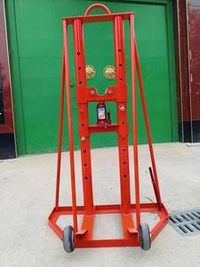 5 toneladas 10t toneladas hidráulico Hable Drum Jack Stand Wire Rope Drum Jack Stand Cable Drum Lifting Jack - Product Image 3