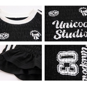 Custom <b>Y2K</b> Retro American Sport Number Graphic Print Sexy Oversized Soccer Tee Crop Jersey Retro Letter Print Football T <b>Shirts</b> - Product Image 6