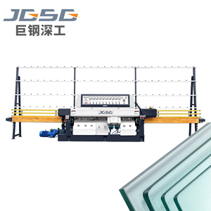 JGSG Glas polier maschine Rand Glas gerade Linie Kantens chleif maschine abgeschrägt niedrigen Preis Maquina Para Vidrios Biselados - Product Image 1