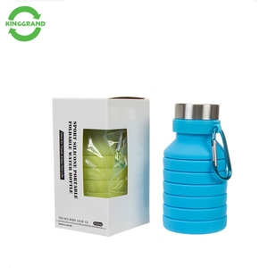 Bouteille d'eau pliable en silicone au design unique pour le sport, le camping ou les voyages – Prix de gros, Ventes Flash - Product Image 1