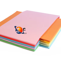 100% pâte de bois 230gsm impression personnalisée carton papier cartes papier cartonné coloré A4 papier papier de couleur en gros