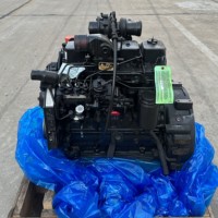 Mesin Diesel Cummins 4BT3.9-C130 Baru 130HP 4 Silinder 2500RPM untuk Pompa Air dan Peralatan Konstruksi