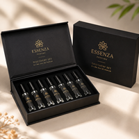 Nouvelle conception, promotion à succès, faible MOQ, flacon de parfum et boîte, boîte en papier de luxe, boîte magnétique, vente directe d'usine