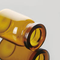 Flacon en verre borosilicate ambré, vente en gros, OEM, haute qualité, filtre UV pour le stockage de réactifs de laboratoire, la bio-recherche et les gouttes pour les yeux