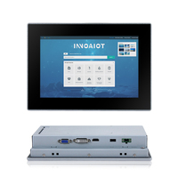 PC industriel à écran tactile sans ventilateur étanche IP66 10,1 pouces 1000 Nits Linux/Win 10 Moniteur industriel embarqué