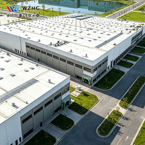 Bâtiment d'entrepôt industriel avec structure en acier sur mesure pour le stockage en usine - Product Image 1