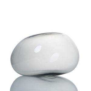 Grand abat-jour en verre de 320 mm, <span class=keywords><strong>luminaire</strong></span>, abat-jour, ouverture pour bricolage, <span class=keywords><strong>remplacement</strong></span>, ovale irrégulier, pierre - Product Image 3