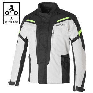 JacketmotorcycleBefastPRORIDERCECertificataBlackGrey - Product Image 1