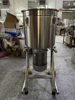 Extracteur de jus industriel pour fruits et légumes, pulpeur, mélangeur de boissons, mixeur, hachoir à mangue, noix de coco, haricots, sauce, pompe, capacité 50L
