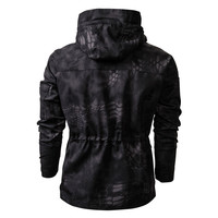 Softshell taktik erkekler M65 alan ceket çok cep açık Woodland orman ceket