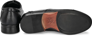 Luxury Black Formal Shoes for <b>Men</b> Premium Genuine Leather Elegant Lace Up <b>Dress</b> Shoes Comfortable Lightweight Durable Sole - Product Image 3