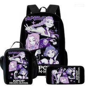 Customize Hot Sale Oxford Polyester Zipper Backpack Cartoon Printing 17Inch Portable Children School Bag - Product Image 4