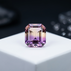Ametrina Bicolor Natural Brasileña Premium de 4.38 Ct |   Corte Excelente |   Gema Suelta de Colección - Product Image 3