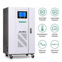 Stabilisateur de tension automatique triphasé 380V pour usage industriel, régulateur de puissance haute précision 15-150KVA