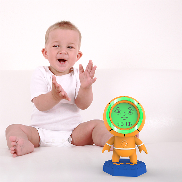 Most Sold Products 2021 Sleep Trainer Kids Smart Bedside Alarm Clock Desk&Table Clocks Projector Night Light For Kids