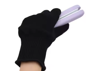 <span class=keywords><strong>Gants</strong></span> à pois résistants à la chaleur, <span class=keywords><strong>gants</strong></span> de sécurité pour le coiffage, <span class=keywords><strong>anti</strong></span>-brûlure, fer à friser, lisseur, teinture capillaire - Product Image 2