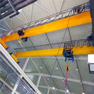 Grúa Puente Monoviga Europea de 1t, 5t, 10t, Compacta, con Control VFD, para Taller, Plataforma Elevadora Móvil - Product Image 1