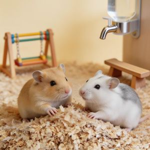 Arena para Mascotas DongnaiPETS Ecológica, Biodegradable, Altamente Absorbente, Libre de Polvo, con Control de Olores Extra, para Animales Pequeños, Blanca/Gris - Product Image 2