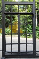 Ventanas Corredizas Modernas de Aleación de Aluminio, Sistema de Balcón con Aislamiento Acústico, Ventanas Corredizas Abatibles hacia Adentro con Vidrio Aislante