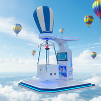 Simulateur de montgolfière VR 9D professionnel intérieur/extérieur en PVC, capacité 4 joueurs, puissance 1,6 kW, parc d'aventure JiaYi